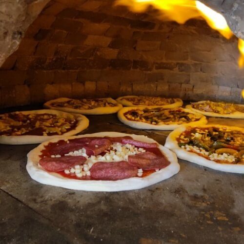 Pizza aus dem Steinofen Pizzeria da Mario 1090 Wien
